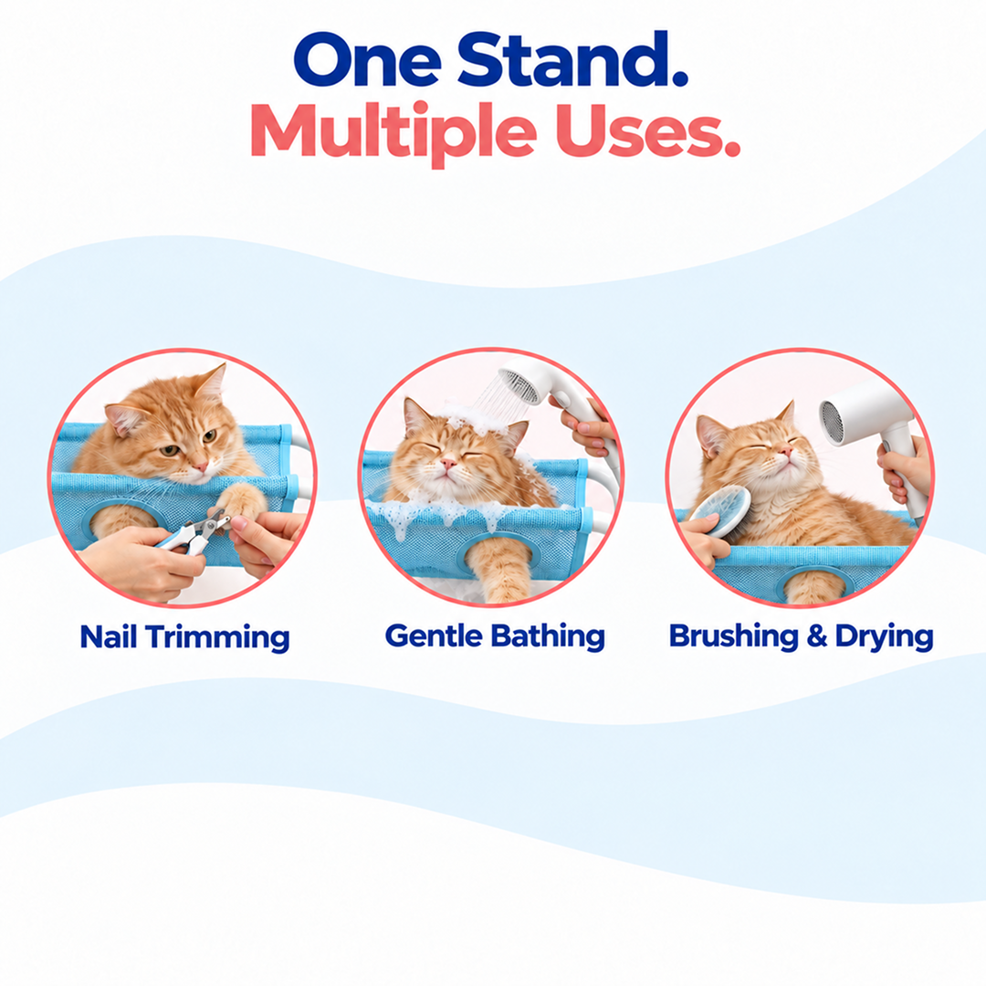 Cat and Dog Bath Stand